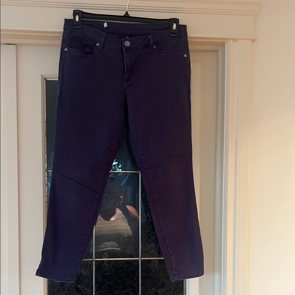 Kut From The Kloth Ellen Ankle Skinny Blue Pants Size 12